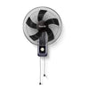 Saachi 16-Inch Wall Fan with Powerful Motor, 3-Speed Settings, 5-Blade Design, Wide Oscillation & Overheat Protection – Energy Efficient & Silent Cooling NL-FN-1740W-BK