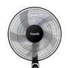 Saachi 16-Inch Stand Fan with Powerful Copper Motor, Adjustable Height, 3-Speed Control, Wide Oscillation & 1-Hour Timer NL-FN-1743-BK