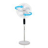 Saachi 16-Inch Stand Fan with Remote Control, Adjustable Height & Speed, Copper Motor, Wide-Angle Oscillation & 1-Hour Timer NL-FN-1744R-WH