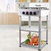 Saachi FlameMaster 4-Burner Gas Stove – Whirlwind Technology, Effortless Cleaning, Maximum Efficiency NL-GAS-5256-WH