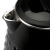 Saachi 2.3L Large Capacity Electric Kettle with Elegant Diamond Texture – Auto/Manual Shut-Off, 360° Rotating Base, Concealed Heating & Overheat Protection NL-KT-7765