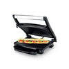 Saachi Grill Press & Sandwich Maker with Automatic Temperature Control, Non-Stick Plates, Cool-Touch Handles, Safety Lock & Drip Tray NL-SM-1507-BK