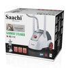 Saachi Garment Steamer 2.5L Tank, Ironing Board, 11 Steam Levels, 60 Min Steam Time, Telescopic Stand with Dual Poles NL-VGS-1112-WH
