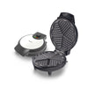 Saachi Waffle Maker NL-WM-1568-BK with a Diamond Grid Design
